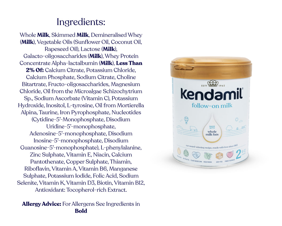 Kendamil Classic Follow On Milk (6 - 12 months) 800g