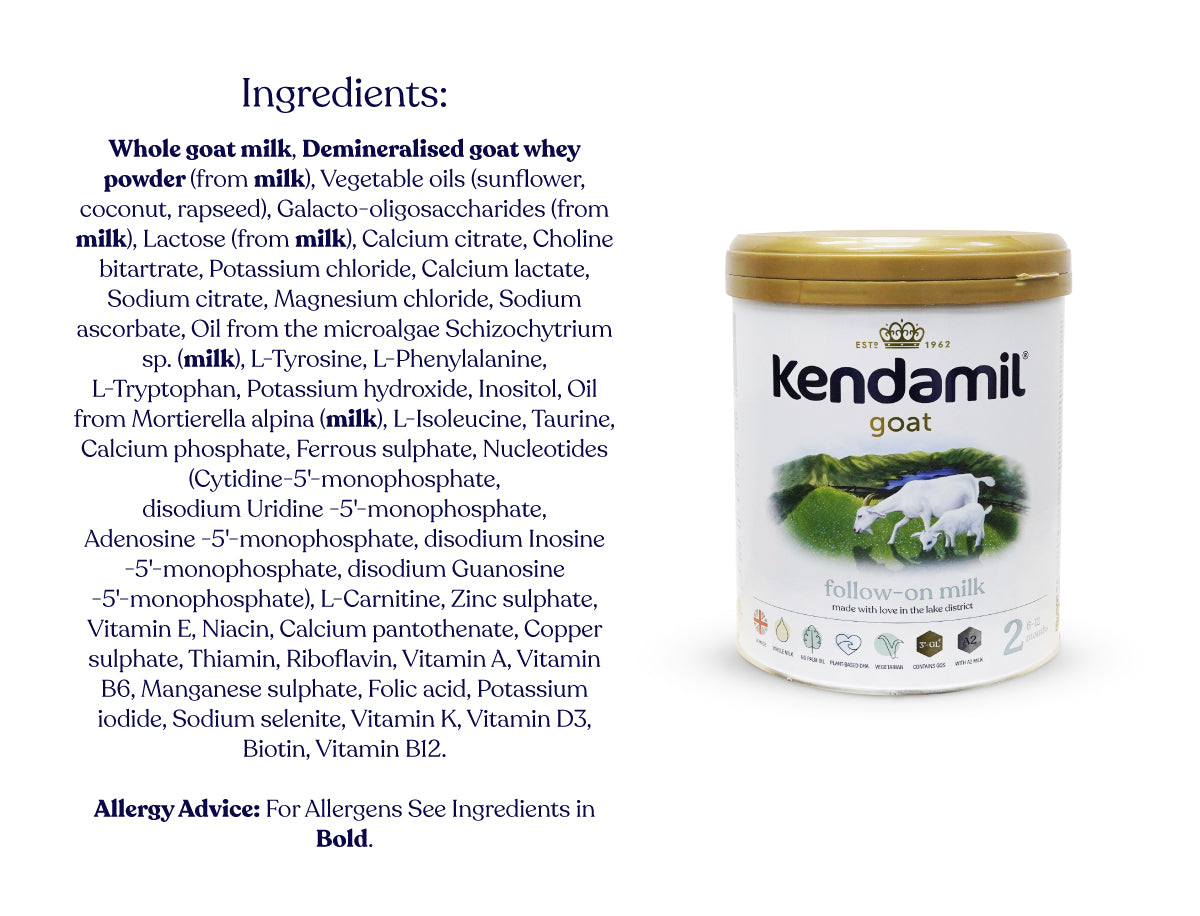 Kenddamil Goat Follow On Milk Powder Stage 2 (6 - 12 months) 800g