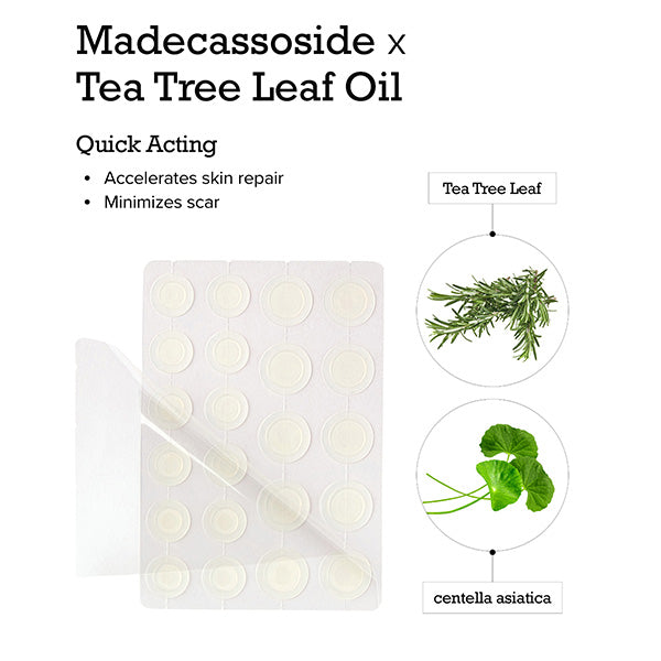 Pimple Lab Invisible Hydrocolloid Spot Patch / Pimple Patch (110 Patches)